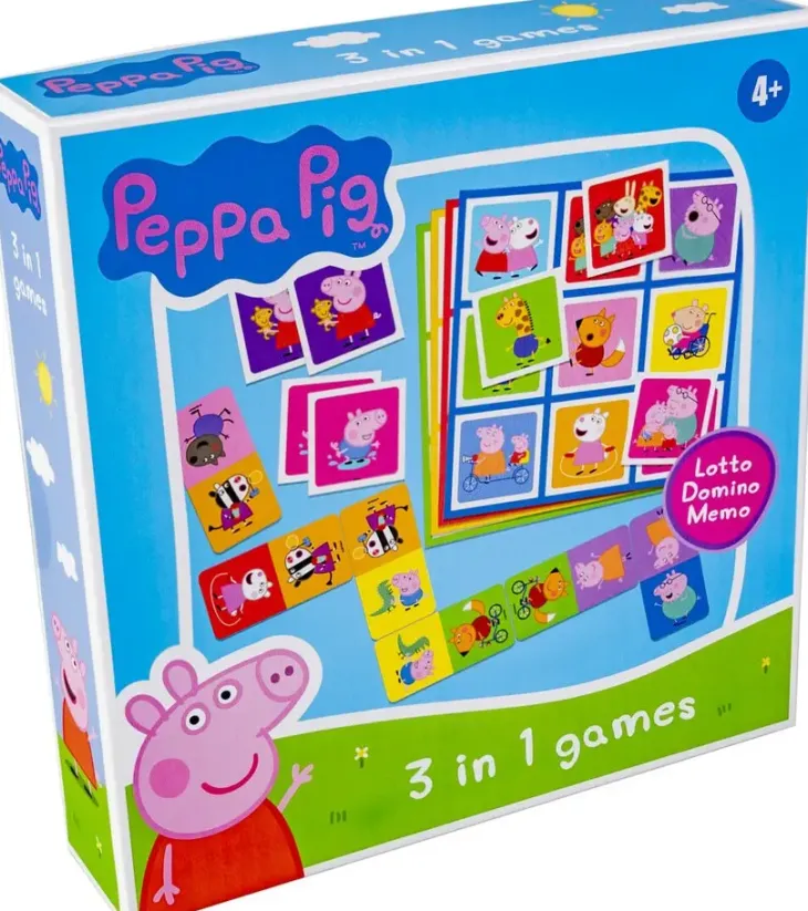 3-in-1 lotto, domino & memo pipsa possu