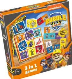 3-in-1 lotto, domino & memo rollen remmi