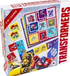 3-in-1 lotto, domino & memo transformer
