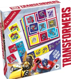 3-in-1 lotto, domino & memo transformer