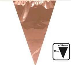 Iso lippuviiri ruusu kulta