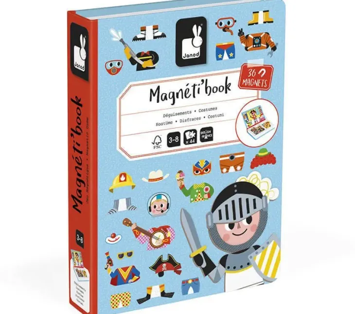 Janod magneettikirja roolileikki