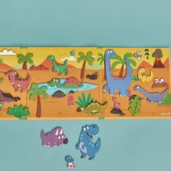 Janod magneettileikki dinosaurukset
