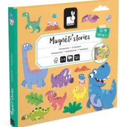Janod magneettileikki dinosaurukset