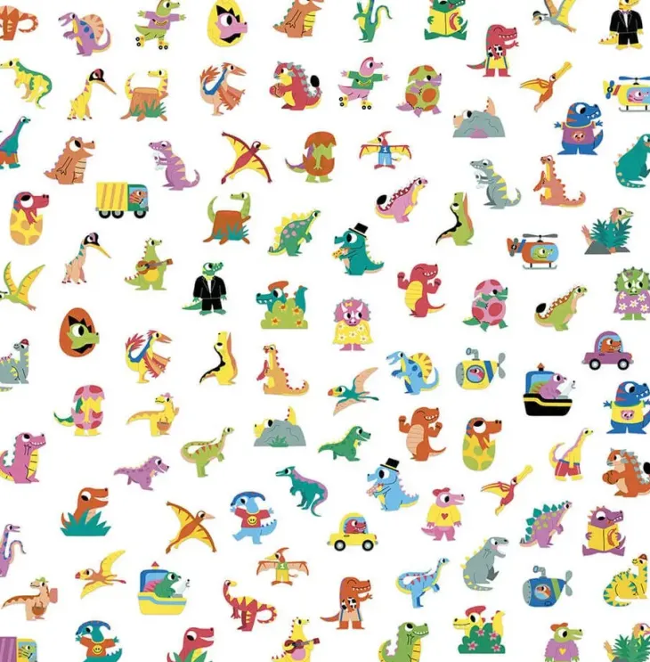 Janod tarrat dinosaurukset 100kpl