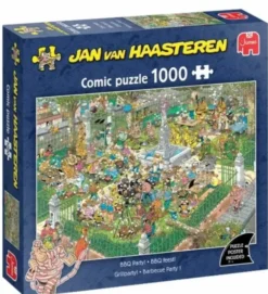 Jan van haasteren bbq party! 1000 palaa