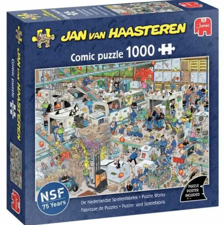 Jan van haasteren puzzle works 1000p