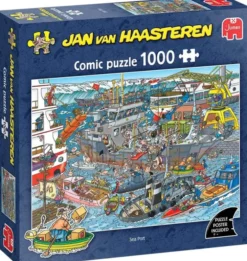 Jan van haasteren sea port 1000p