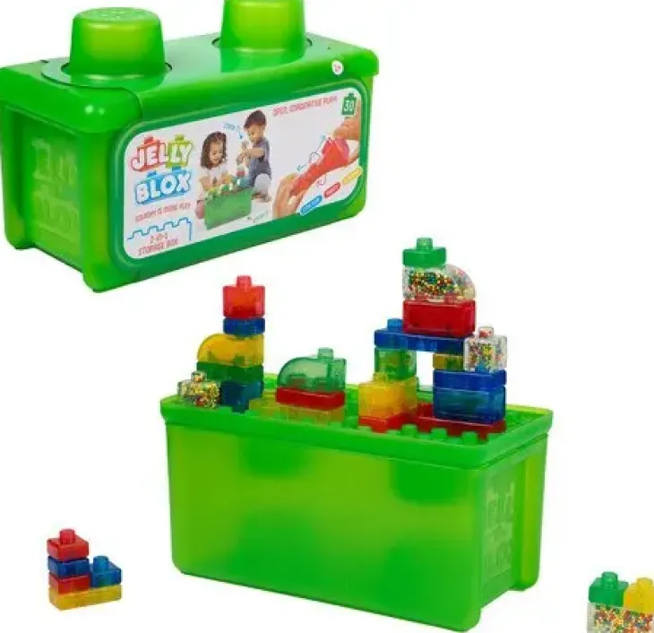 Jelly blox 2-in-1 storage case