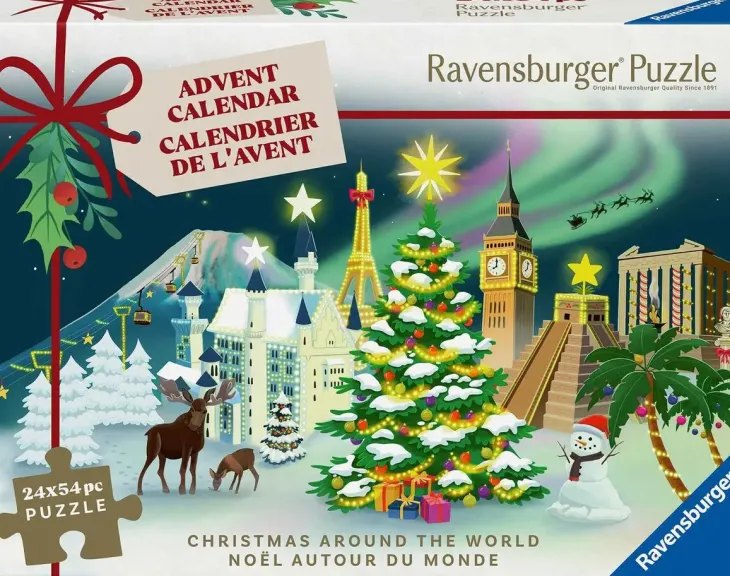 Joulukalenteri ravensburger puzzle