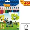 Jovi maxi puuvärikynä 12-v 3-kulm
