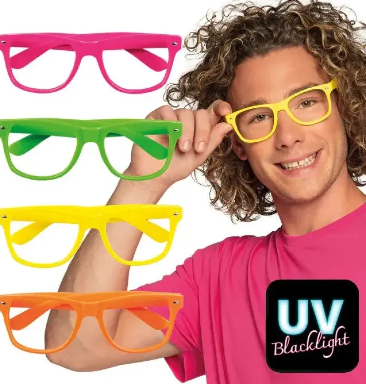 Juhlalasit neon värit