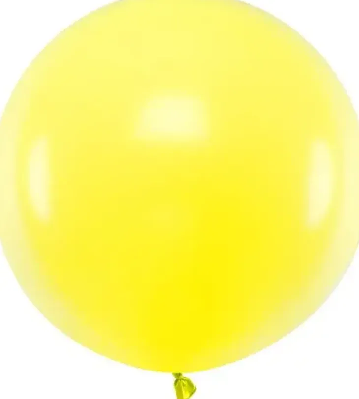 Jumbo ilmapallo 60cm keltainen