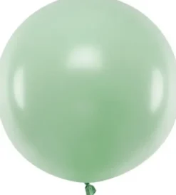Jumbo ilmapallo 60cm vaalean vihreä