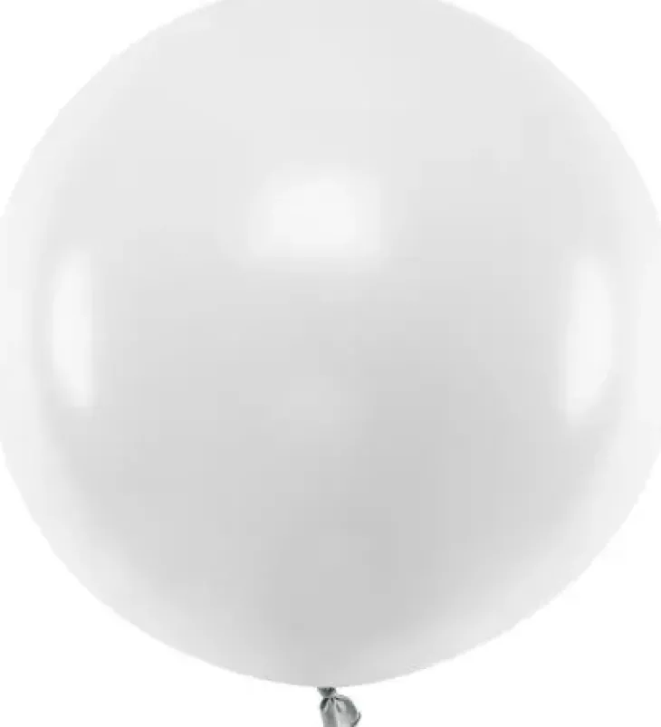 Jumbo ilmapallo 60cm valkea