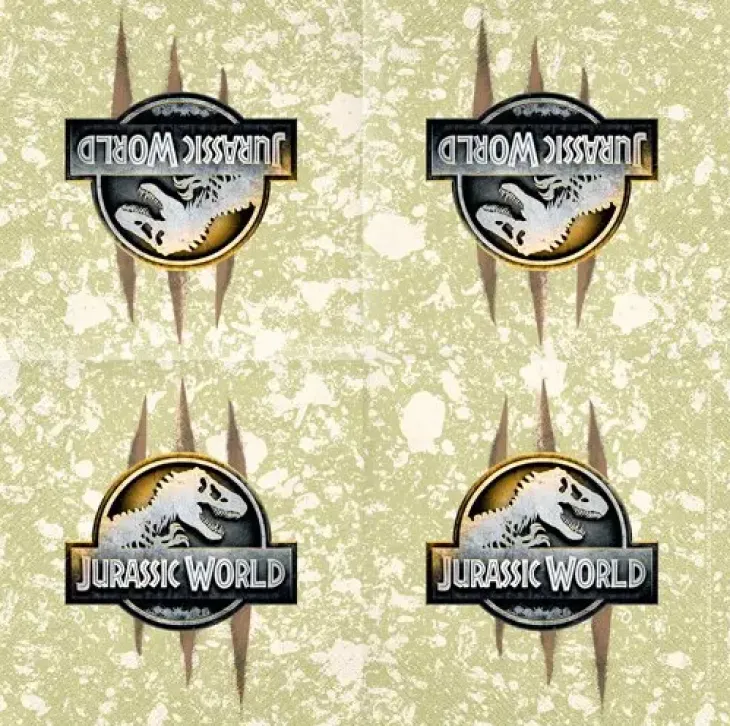 Jurassic world lautasliinat 20kpl