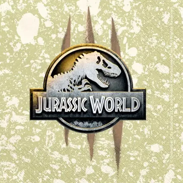 Jurassic world lautasliinat 20kpl