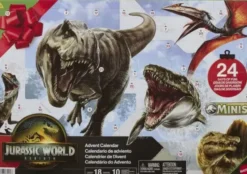 Jurassic world rebirth joulukalenteri