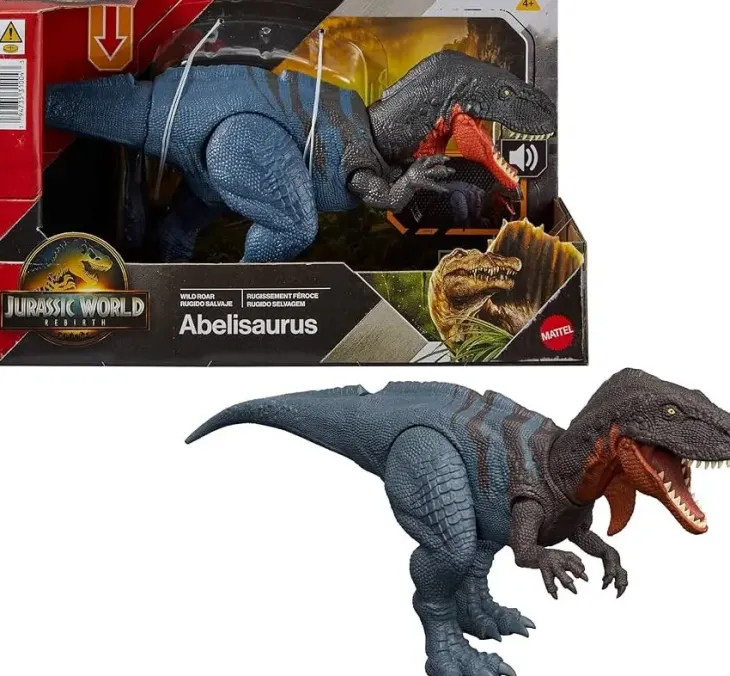 Jurassic world wild roar abelisaurus