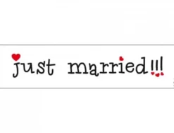 Just married kyltti