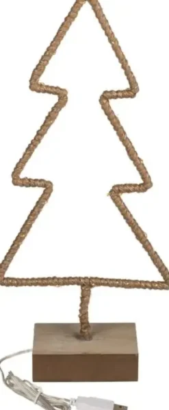 Juuttinarukuusi valolla