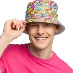 Kalastajahattu rave pop art