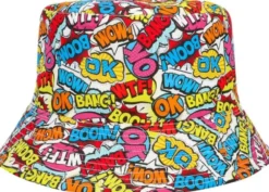 Kalastajahattu rave pop art