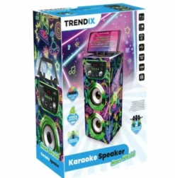 Karaoke trendix neon kaiutinsetti