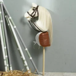 Keppihevosen satulasetti ruskea