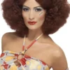 Keskijakaus afro peruukki