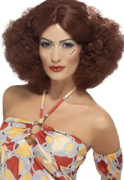 Keskijakaus afro peruukki