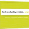 Keskustelunkäynnistäjät
