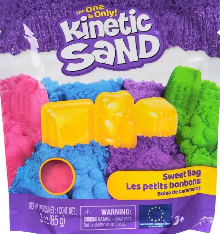 Kinetic sand candy hiekka ja muotti 85g