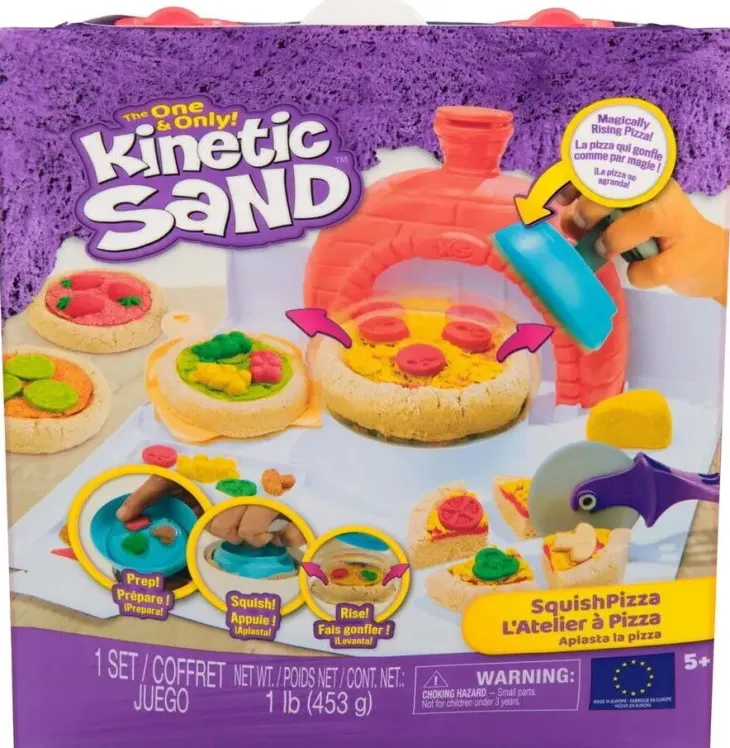 Kinetic sand pitsa