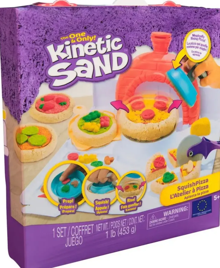 Kinetic sand pitsa