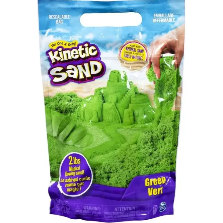 Kinetic sand vihreä