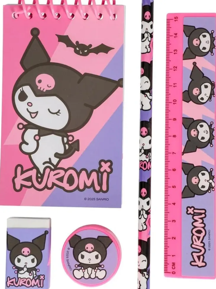 Koulutarvikesetti kuromi