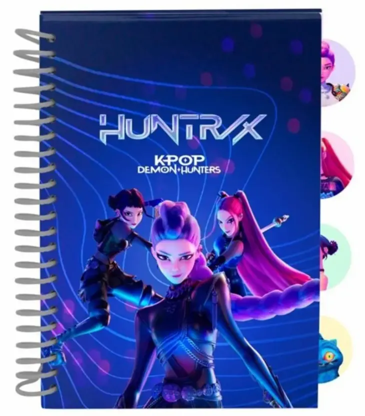 K-pop demon hunters muistikirja