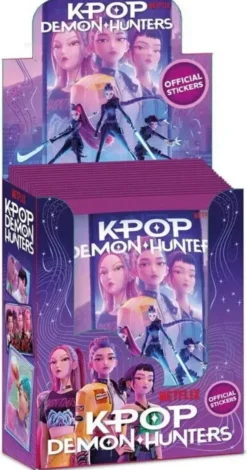 K-pop demon hunters stickers 5-pack