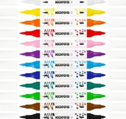 Kreative markers acrylic duo tip plastic
