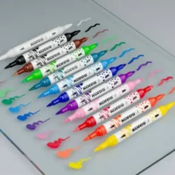Kreative markers acrylic duo tip plastic