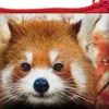 Kukkaro 3d punainen panda