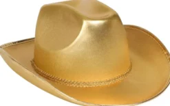 Kultainen cowboy hattu