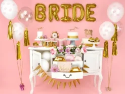 Kumipallot 30cm bride to be 6kpl