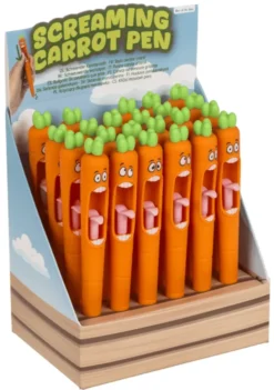 Kynä, screaming carrot, 14 cm