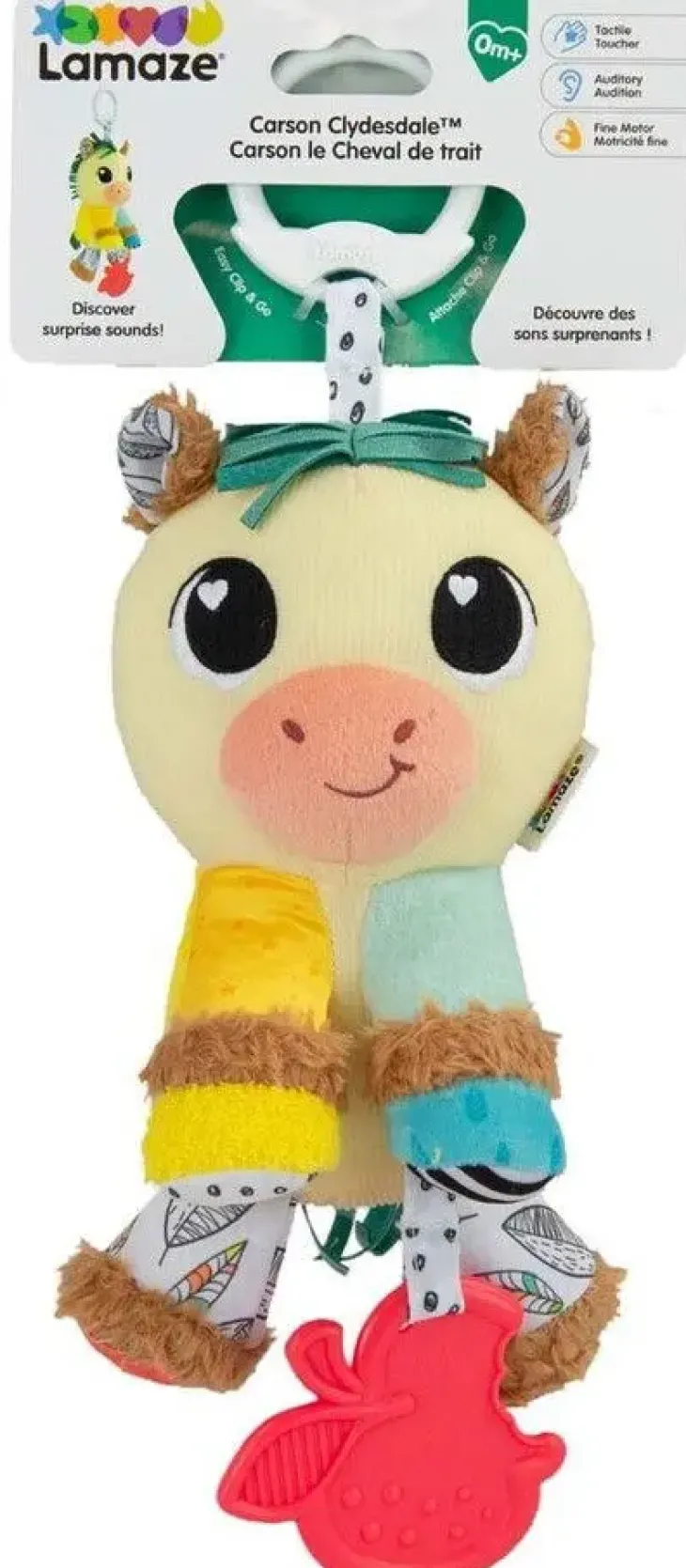Lamaze carson hevonen clip & go