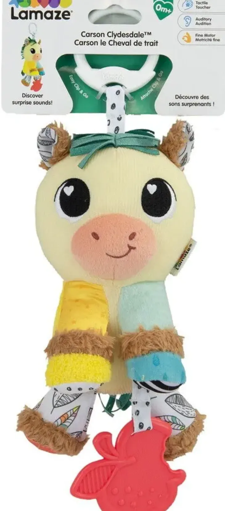 Lamaze carson hevonen clip & go