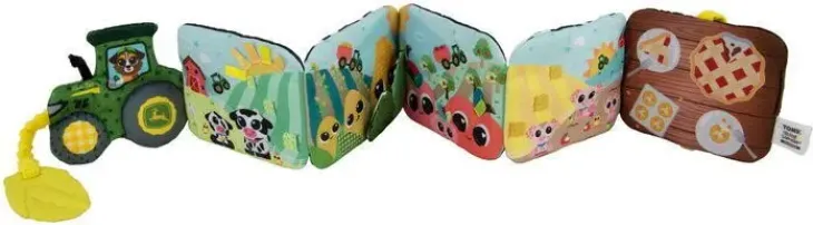 Lamaze john deere journey pehmokirja