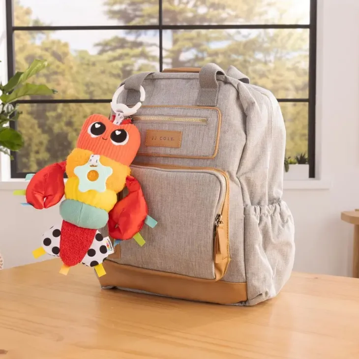 Lamaze liam the lobster clip & go