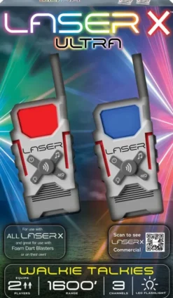 Laser x -radiopuhelimet 2 kpl